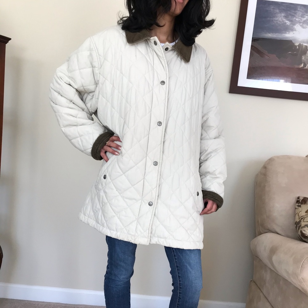 Quilted Coat Jacket LL BEAN